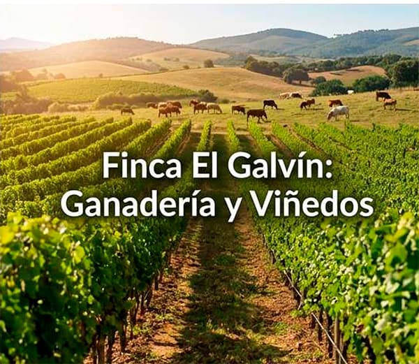 Finca el Galvín: Ganadería y Viñedos